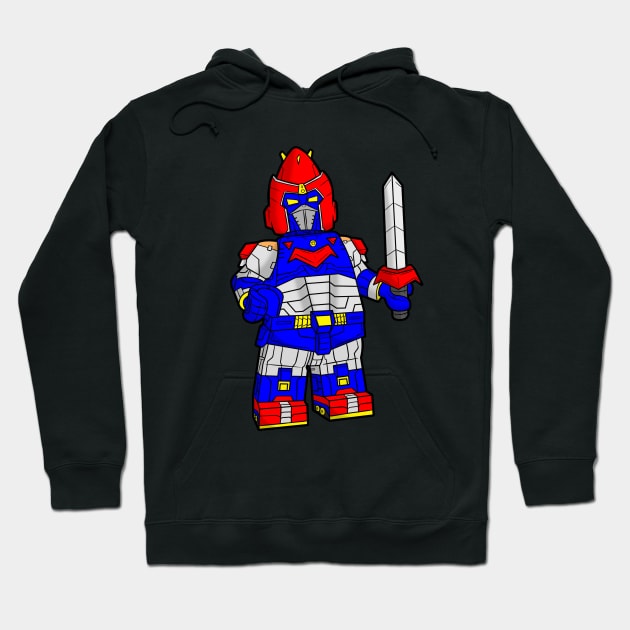 Voltes V Legacy Lego Edition Hoodie by Rjay21